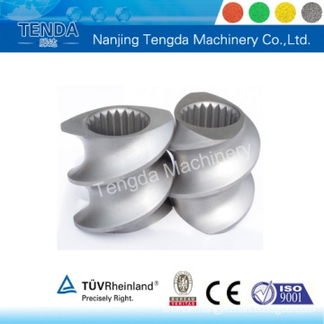 71mm Cr12MOV Material Screw for Twin Screw Extruder